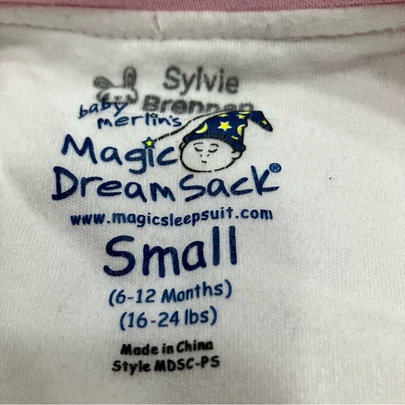 Baby Merlin’s Magic Dream Sack Pink Kids Cotton Sleep Sack - Picture 3 of 5